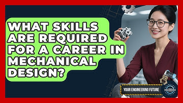 What Skills Are Required for a Career in Mechanical Design? - Your Engineering Future