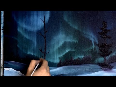 فيديو: كيفية رسم الشفق القطبي