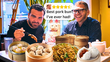 Trying NYC’s OLDEST Dim Sum Restaurant | Sal Tries Food