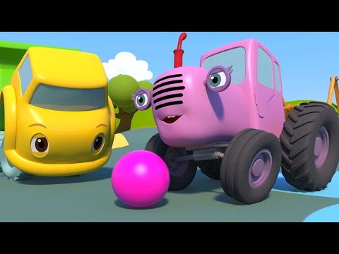 Видео: Синий трактор - Аккумулятор | Грузовик сломался 🚜 Развивающие мультфильмы детям