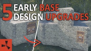 5 Early base design upgrades to make your base harder to raid | Rust Building Guide