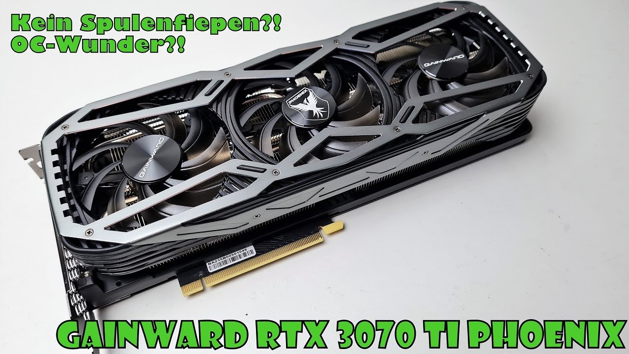 Gainward RTX 3070 Ti Phoenix | Overclocked - YouTube