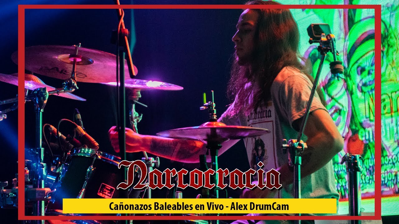 Narcocracia en Concierto Drumcam (Ace of Spades Club Bogotá Dic 2021