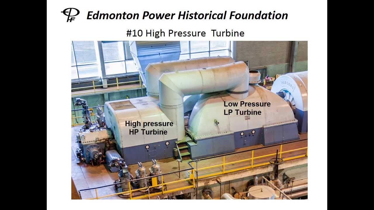Preserving Edmonton Power Plant Parsons Steam Turbine part 2 YouTube