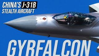 China’s J-31B Gyrfalcon stealth aircraft debuts with advanced tech