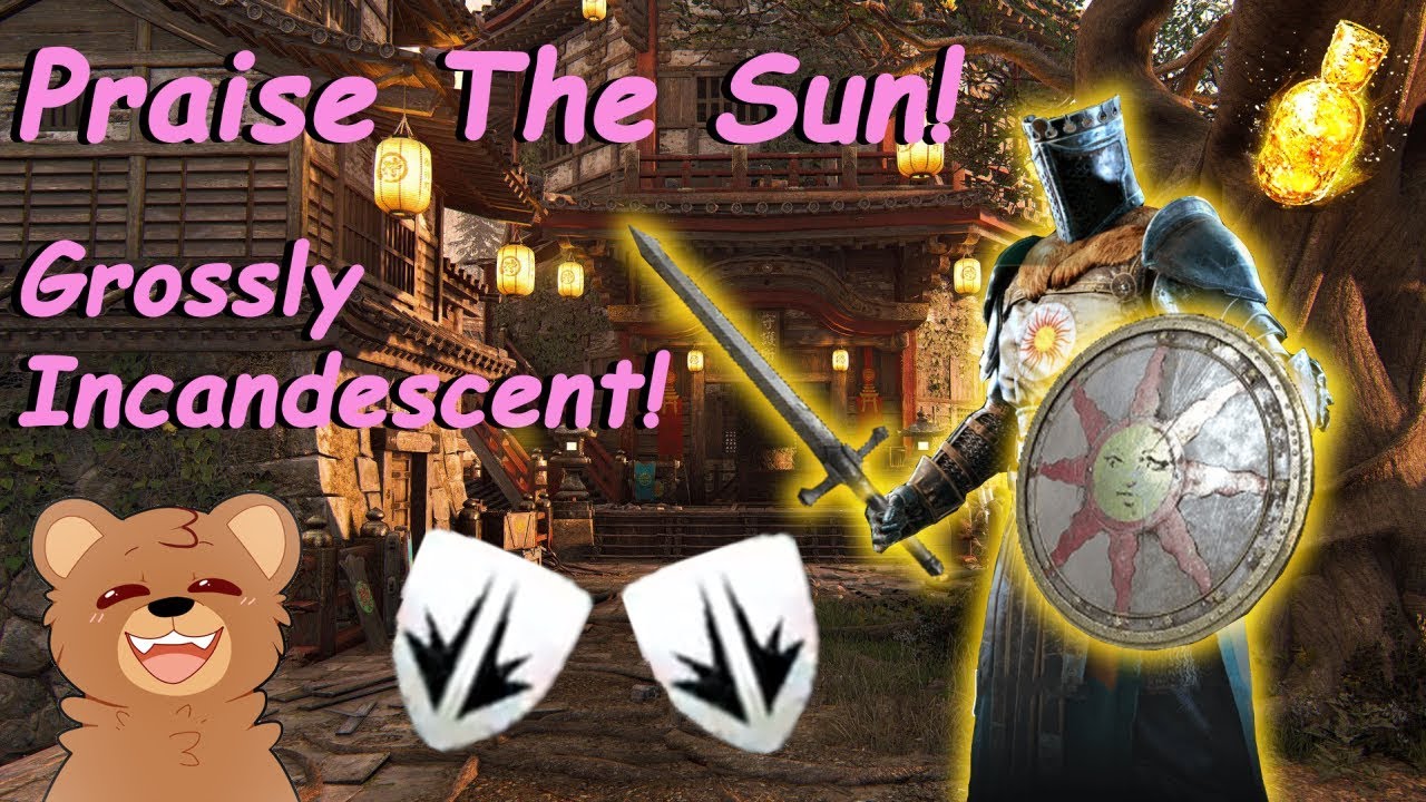 For Honor Solaire Cosplay Duels Praise The Sun For Honor Black Prior Gameplay Youtube