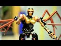 TRANSFORMERS BEAST WARS BLACKARACHNIA TERRORIZE! Stop motion test