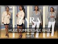 Huge Zara Sale Try On & Styling Haul Part 2!