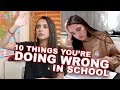 10 Things You're Doing Wrong in School - Merrell Twins - Back To School 2018 school supplies haul