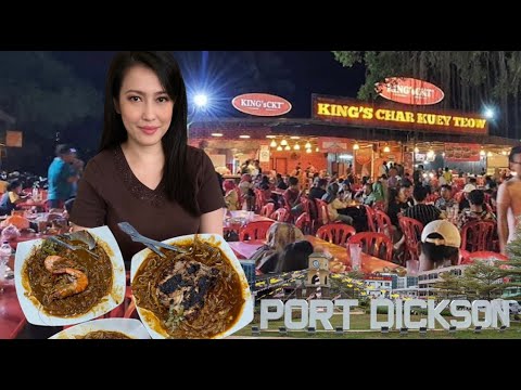 Food Destination Port Dickson Char Kuey Teow Tempat Makan Menarik Vlog Lita Mazlan Youtube