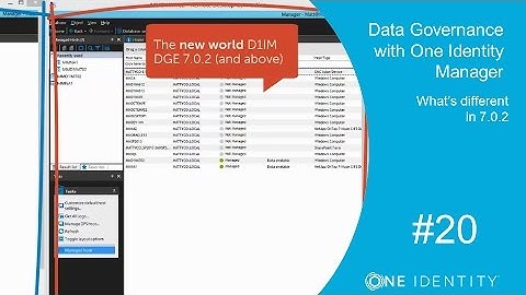 One Identity Manager | Data Governance with 1IM #20 | What