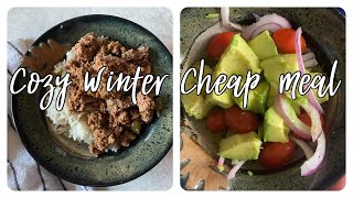 Cozy Home Cooked Meal Easy Cheap Cuban Arroz Con Picadillo Minced Beef & White Rice & Avocado Salad by Our Classic Home 61 views 4 months ago 6 minutes, 17 seconds