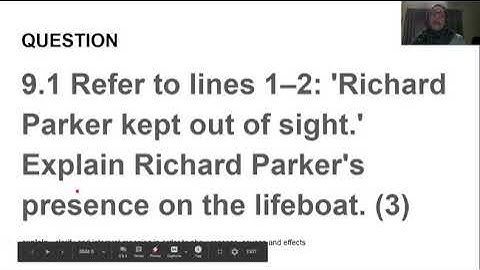 Life Of Pi   Lesson 10 Answering The Contextual Question