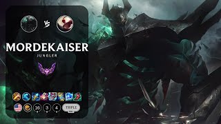 Mordekaiser Jungle vs Lee Sin - NA Master Patch 14.8