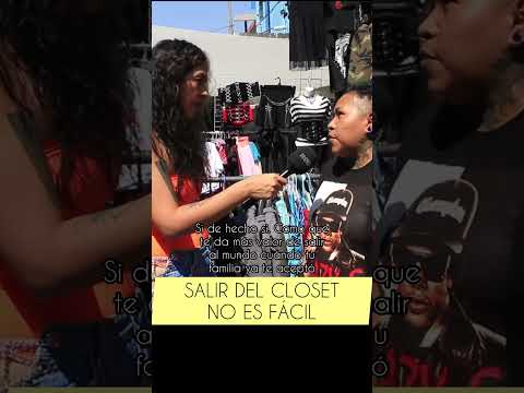 Salir del closet no es fácil