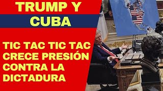 Trump Publica Foto De Cuba Presiona Al Régimen De La Habana, La Isla Aparece Con Bandera De Usa