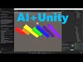 AI Game development with Unity Editor