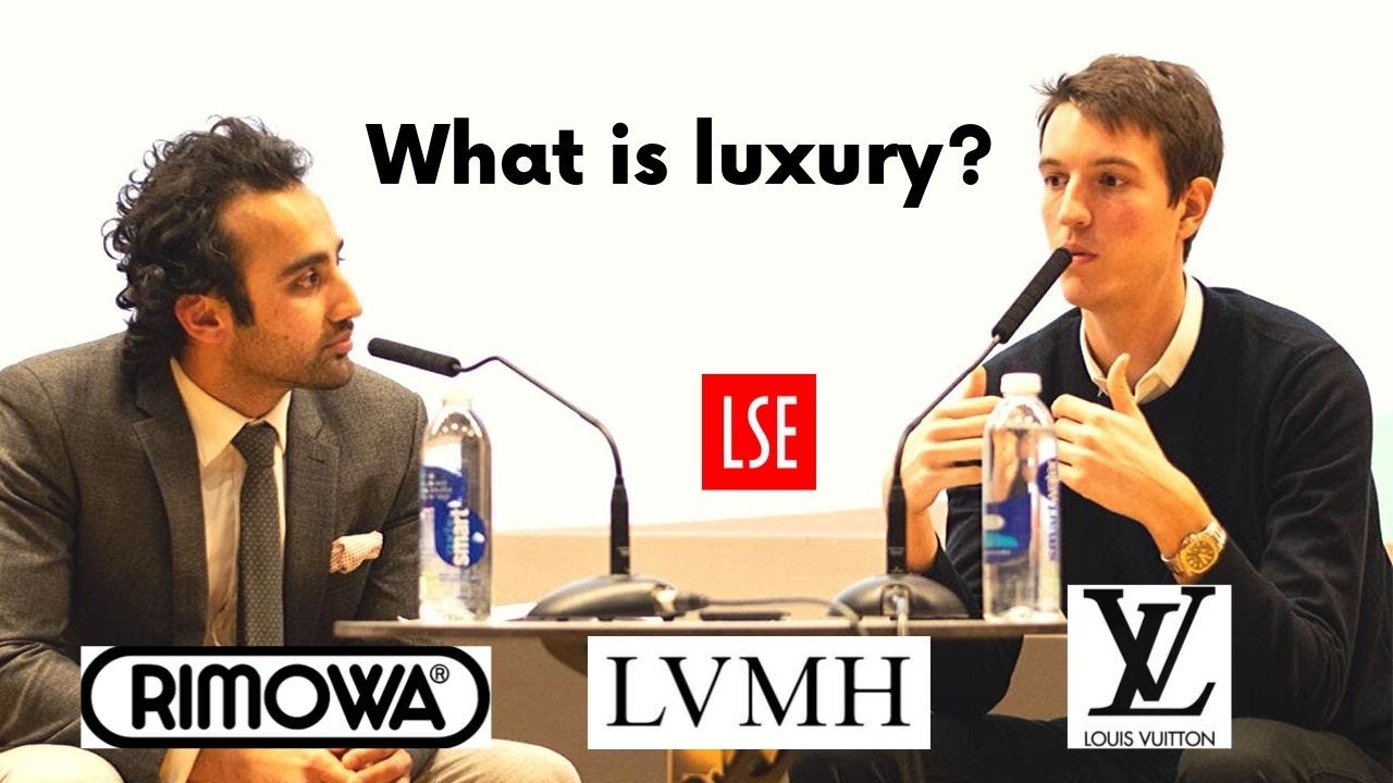 RIMOWA CEO Alexandre Arnault defines 'Luxury' at the LSE 
