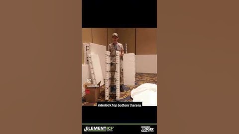 Learn more at www.elementICF.com🚧 #buildingmaterials #icf #constructiontech #constructionequipment