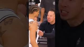 LISTEN TO ME ROOKIE!! Coach Mitch Johnson was furious at Carter Bryant for his defense in Game 4!