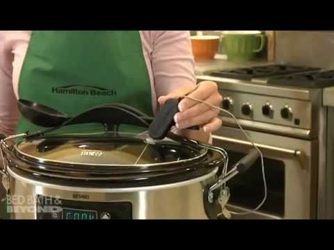 Hamilton Beach Programmable Stay or Go 6 Quart Slow Cooker - On Sale - Bed  Bath & Beyond - 28978468