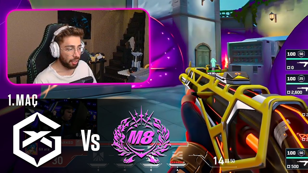 GX vs M8 1. MAÇ | VCT EMEA 2026 Kickoff | VALORANT (COMBATRY GIANTX vs Gentle Mates izliyor)