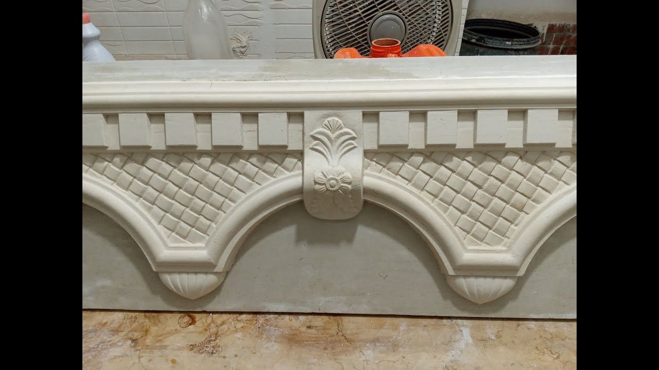 طريقة عمل كورنيشة جبس من الالف الى الياء    الجزء الثانى