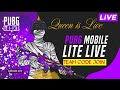 PUBG MOBILE LITE LIVE🔴STREAM || 🧿|| Play With Team Code || QUEEN IS LIVE👑🔥