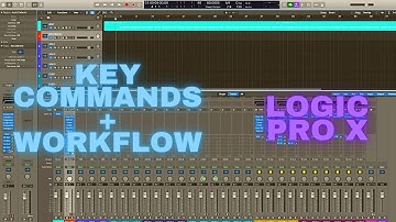 Logic Pro X Easy Beginner Workflow Tips + FREE Shortcut Key Commands Download