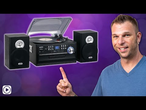 JENSEN JTA-475B 3-Speed Stereo Turntable Review
