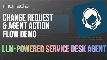Change Request & Agent Action Demo with LLM Powered Autonomous Service Desk Agent