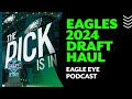 Wrapping up the eagles 2024 draft  eagle eye podcast