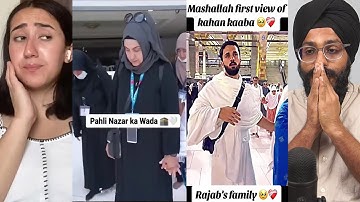 Indian Reaction to First Time Seeing Kaaba 🥹| Raula Pao