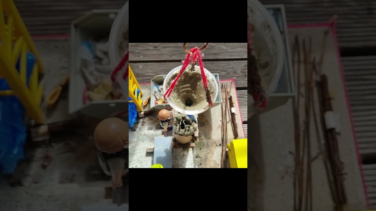 Bewehrungs- und Betonagearbeiten an den Säulen! | LionBau | 