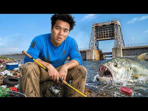 I Tried Fishing The MOST Polluted Spot For A MONSTER... (TEXAS CITY)