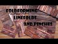 Foldforming line folds