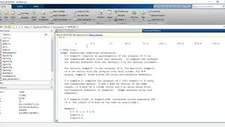 Numerical Differentiation and Integration with MATLAB