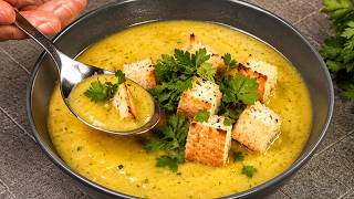 Ich mache diese Zucchini Suppe alle 3 Tage selber! Rezept ist gesund! Die beste Suppe, lecker