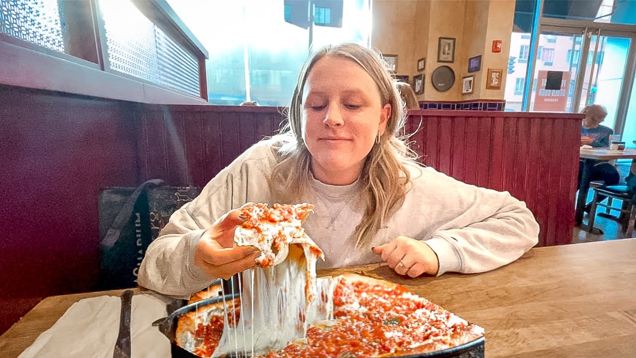 Is Chicago-Style Pizza & Hot Dogs Really THAT Good? We Tried It!