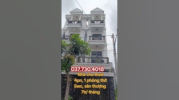 Cho Thuê Nhà 7tr Có 4 phòng ngủ Cát Tường Phú Sinh #cattuongphusinh #bdsbienxanh #shorts
