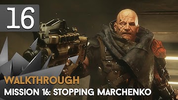 Deus Ex Mankind Divided Mission 16 Stopping Marchenko Boss Fight Victor Marachenko Walkthrough Gamep