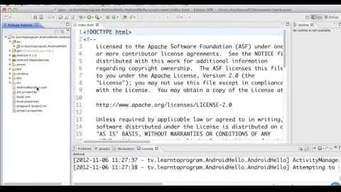 Html5 1 01 HelloWorld Android