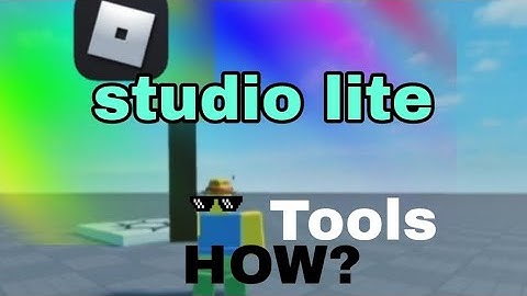 how to make a tools in studio lite (mobile engine) #roblox