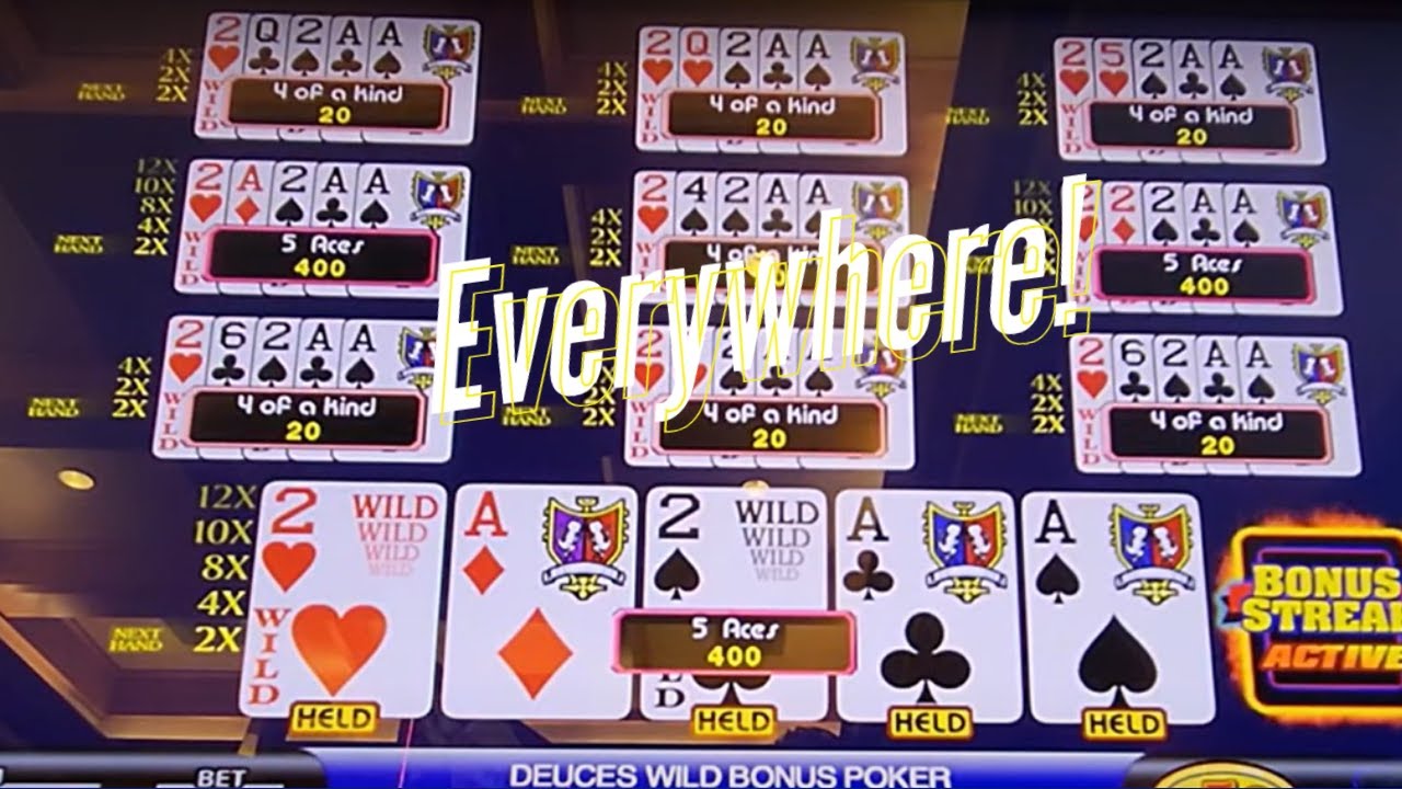 Video Poker Bonus Streak ROYAL FLUSH X12 🚨👍🏽🔥! YouTube