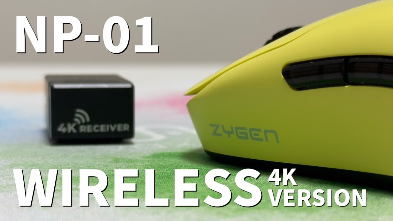 Nice 4K upgrade. | VAXEE ZYGEN NP-01 Wireless 4K Version Review 
