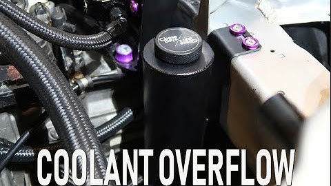 Chase Bays Coolant Overflow