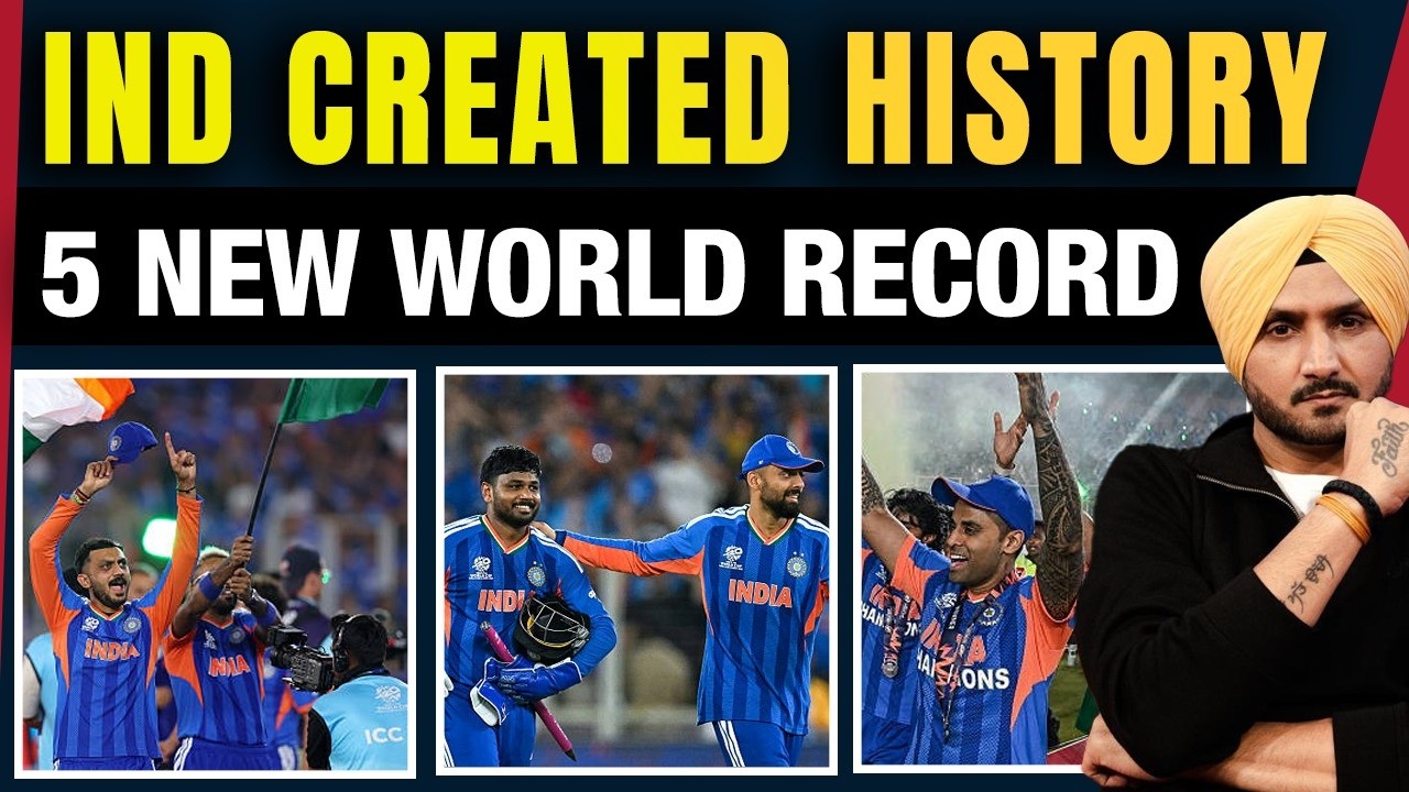 T20 World Cup : Team India Created History | World Champions | Surya | Sanju | Ishan | Hardik