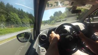 Nordschleife - Nürburgring 14/06/2015 clio rs 4 rent race car screenshot 2