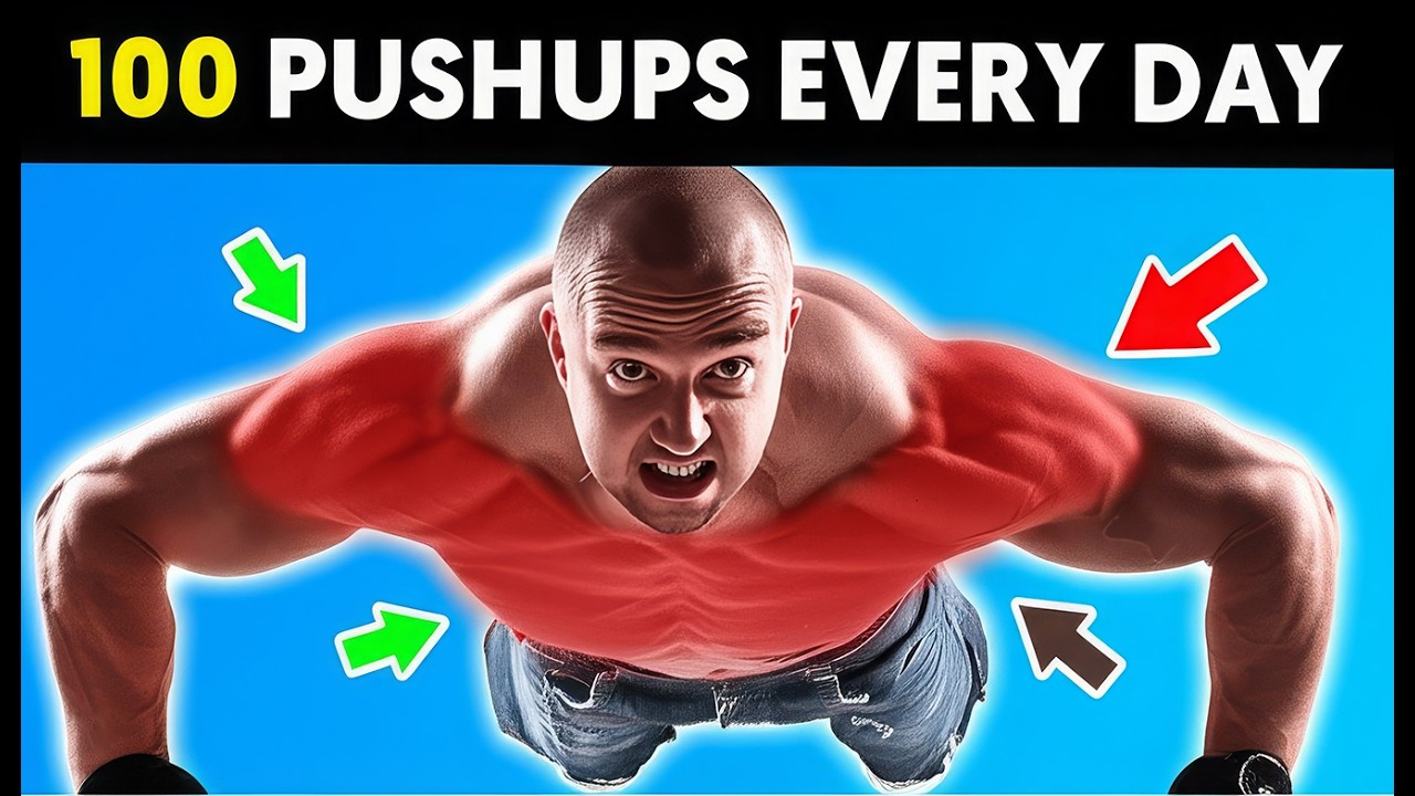 100 Pushups a Day for 30 Days – The SHOCKING Results! - YouTube