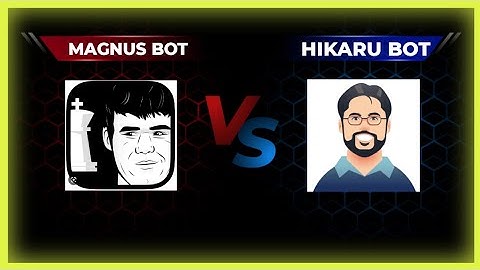 Magnus Bot vs Hikaru Bot | Epic Chess Bot Duel 🔥